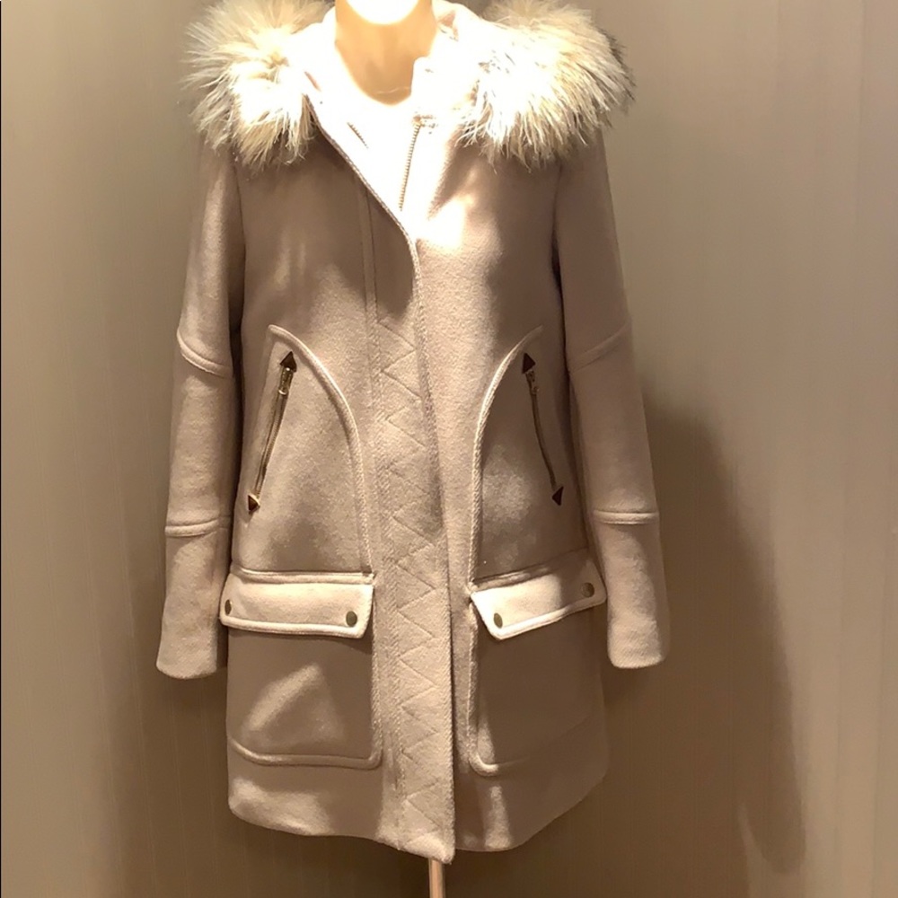 J.Crew Chateau Parka Italian Stadium-Cloth Wool